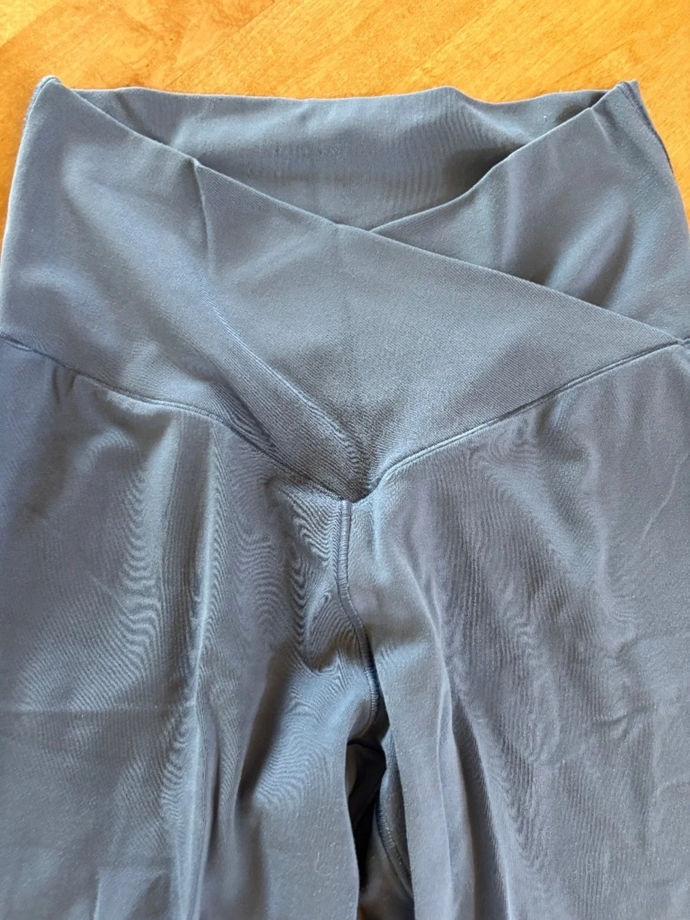Aerie Womens OFFLINE Real Me Crossover 7/8 Hi Rise Leggings Blue Small - Picture 2 of 4